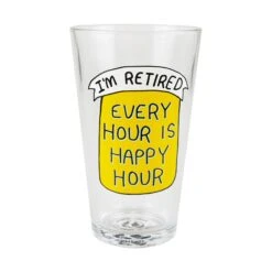 Enesco Gift Happy Hour Retired Pint Glass(Happy Hour Retired Pint Glass)