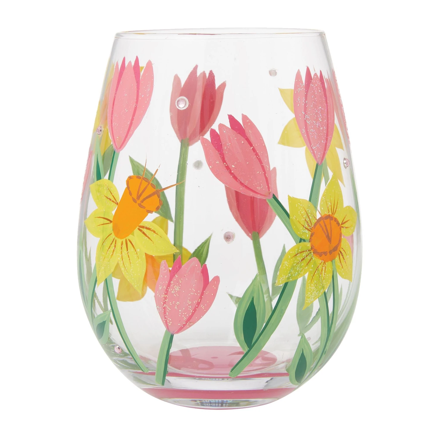 Enesco Gift Spring Bloom Stemless Wine(Spring Bloom Stemless Wine) 3 Enesco Gift Spring Bloom Stemless Wine(Spring Bloom Stemless Wine) - Image 3