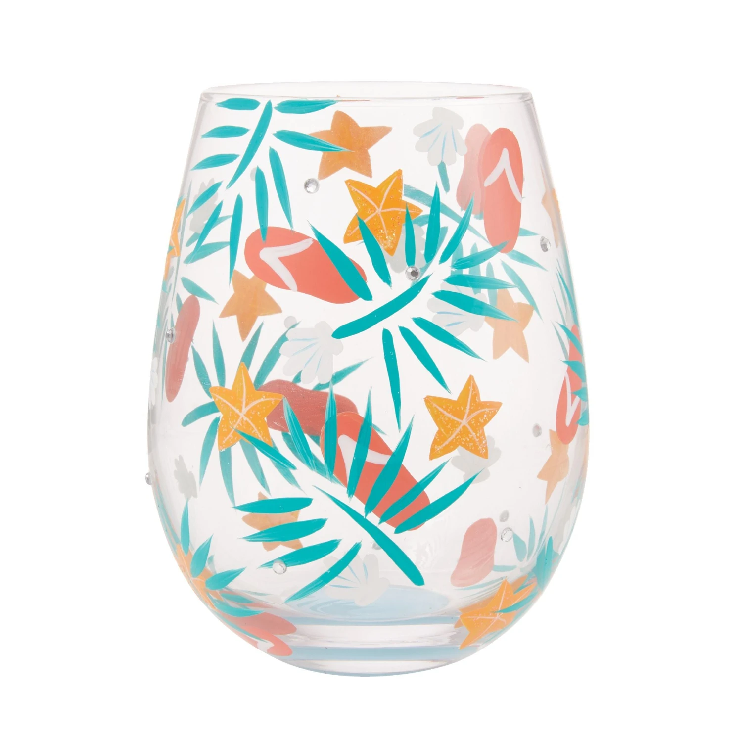 Enesco Gift Beachful Bliss Stemless Wine(Beachful Bliss Stemless Wine) 1 Enesco Gift Beachful Bliss Stemless Wine(Beachful Bliss Stemless Wine)