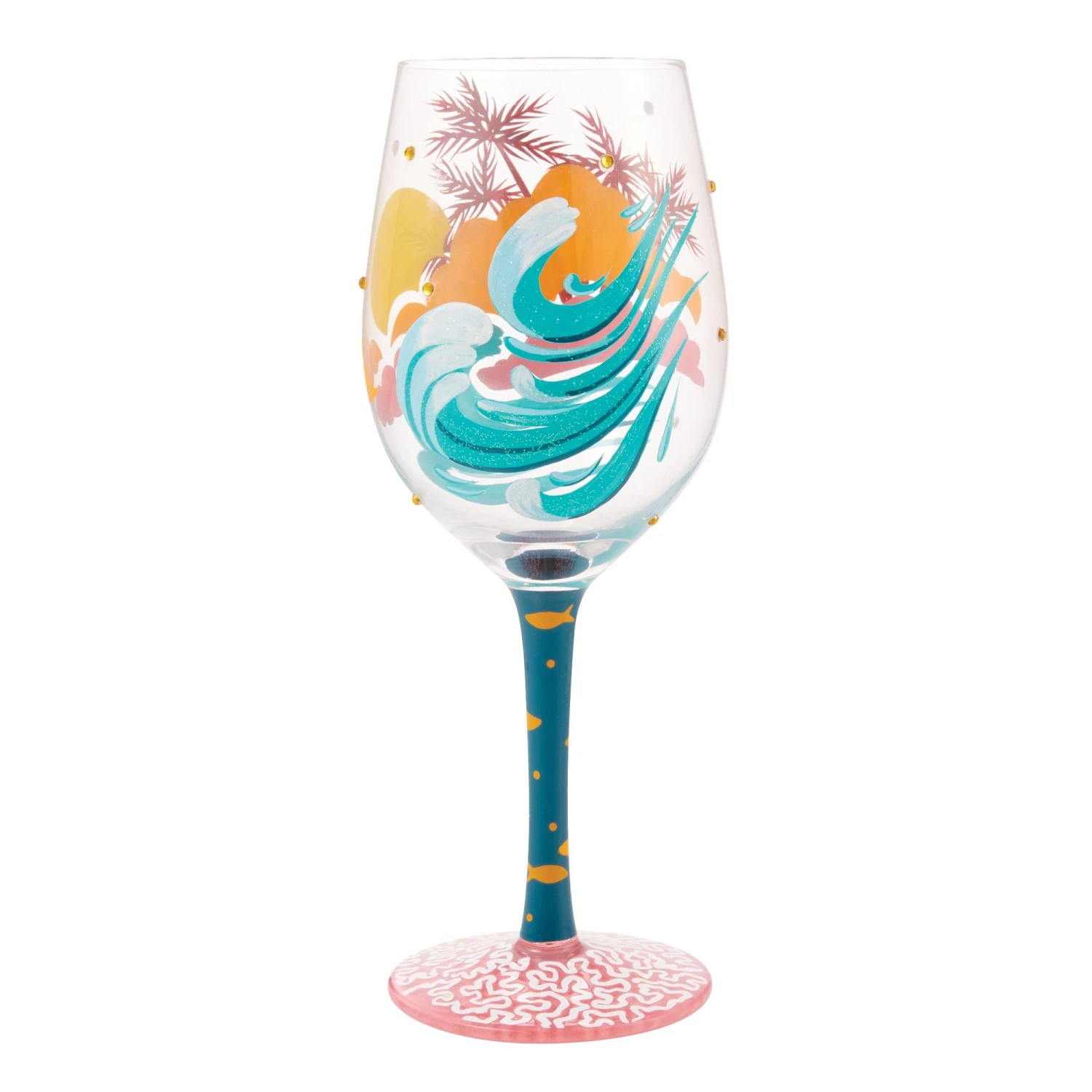 Enesco Gift Tropcial Getaway Wine Glass(Tropcial Getaway Wine Glass) 5 Enesco Gift Tropcial Getaway Wine Glass(Tropcial Getaway Wine Glass) - Image 5