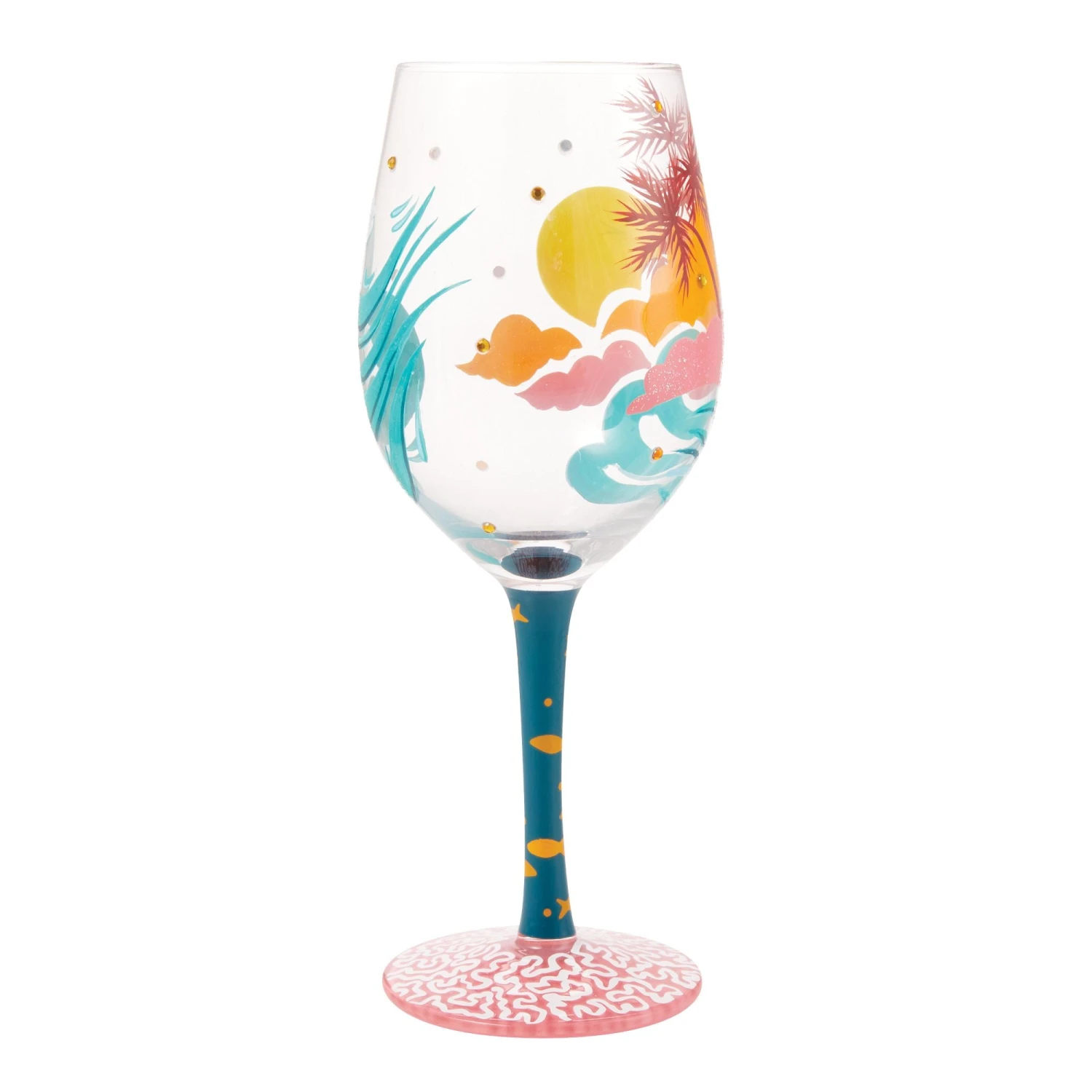 Enesco Gift Tropcial Getaway Wine Glass(Tropcial Getaway Wine Glass) 9 Enesco Gift Tropcial Getaway Wine Glass(Tropcial Getaway Wine Glass) - Image 9