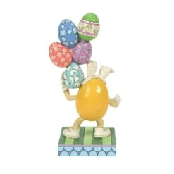 Enesco Gift M&M'S Yellow Character W/Eggs(Yellow M M With Stacked Eggs) 7 Enesco Gift M&M'S Yellow Character W/Eggs(Yellow M M With Stacked Eggs) -Enesco Gift 6014809 2