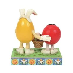 Enesco Gift M&M'S Red & Yellow Characters(Red Yellow M M W Easter Bas) -Enesco Gift 6014812 2