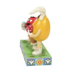 Enesco Gift M&M'S Red & Yellow Characters(Red Yellow M M W Easter Bas) -Enesco Gift 6014812 3