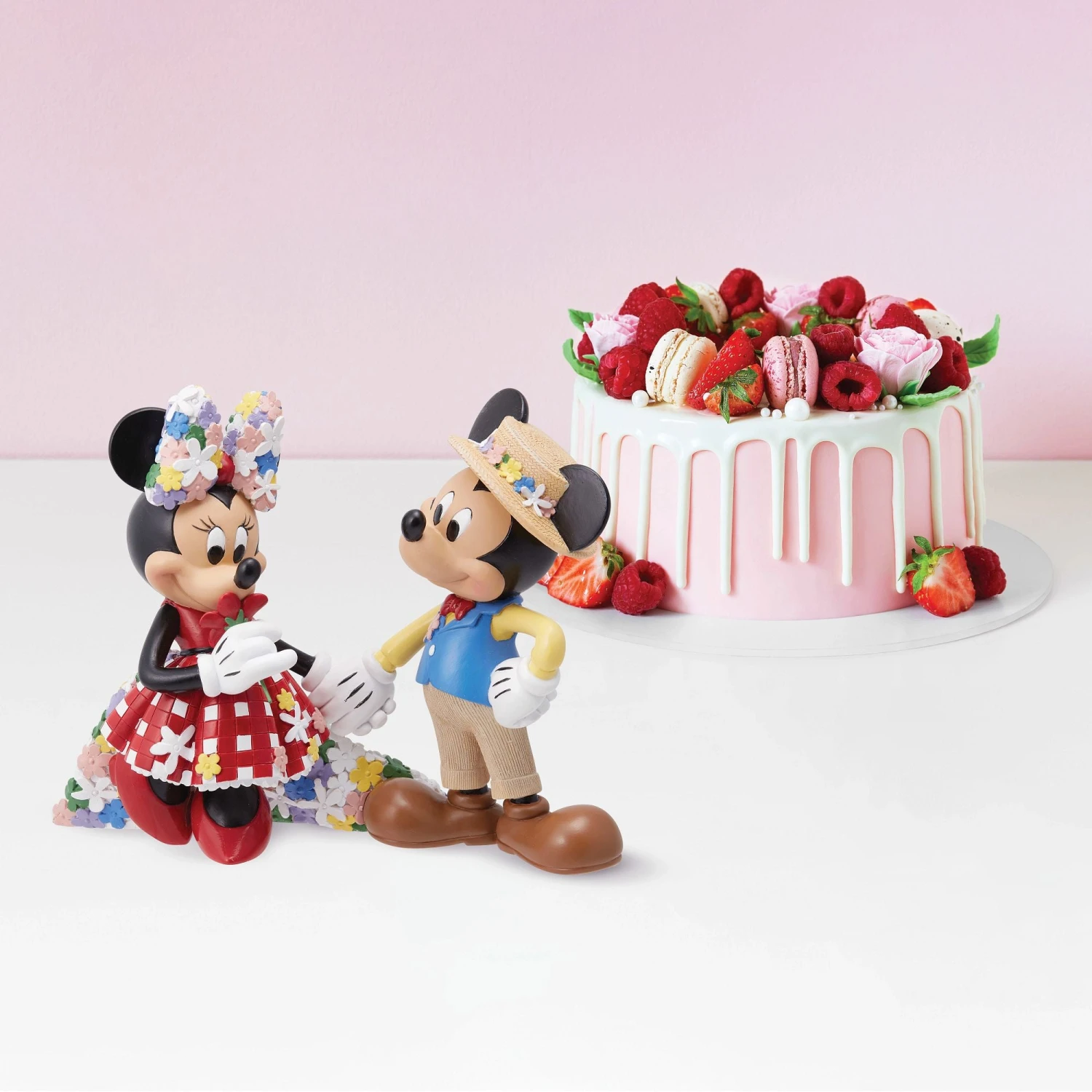 Enesco Gift Botanical Mickey & Minnie(Botanical Mickey Minnie) 2 Enesco Gift Botanical Mickey & Minnie(Botanical Mickey Minnie) - Image 2