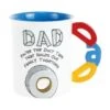Enesco Gift Sculpted Dad Tape Mug(Sculpted Dad Tape Mug)