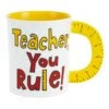 Enesco Gift Sculpted Ruler Teacher Mug(Sculpted Ruler Teacher Mug)