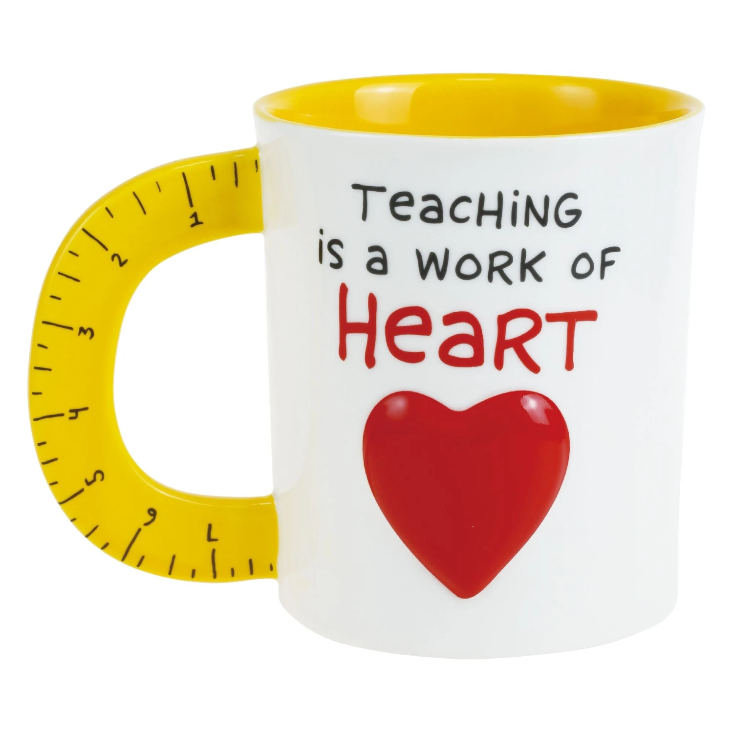 Enesco Gift Sculpted Ruler Teacher Mug(Sculpted Ruler Teacher Mug) 2 Enesco Gift Sculpted Ruler Teacher Mug(Sculpted Ruler Teacher Mug) - Image 2