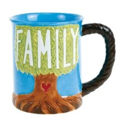 Enesco Gift Sculpted Family Tree Mug(Sculpted Family Tree Mug)