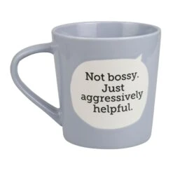 Enesco Gift Dirty Mud Aggressive Bossy Mug(Dirty Mud Agressive Bossy Mug)