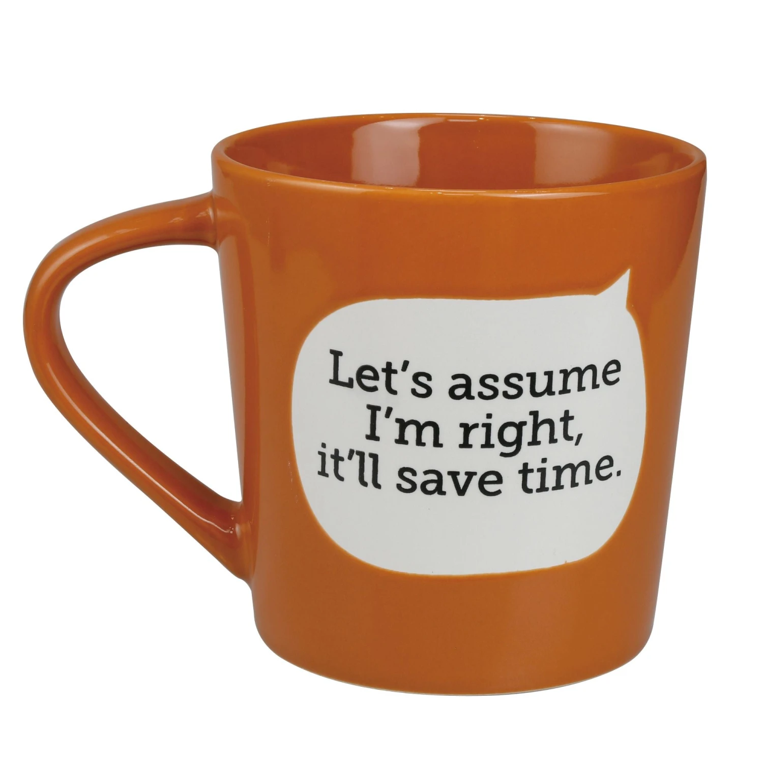Enesco Gift Dirty Mud Assume I'm Right Mug(Dirty Mud Assume Im Right Mug) 1 Enesco Gift Dirty Mud Assume I'm Right Mug(Dirty Mud Assume Im Right Mug)