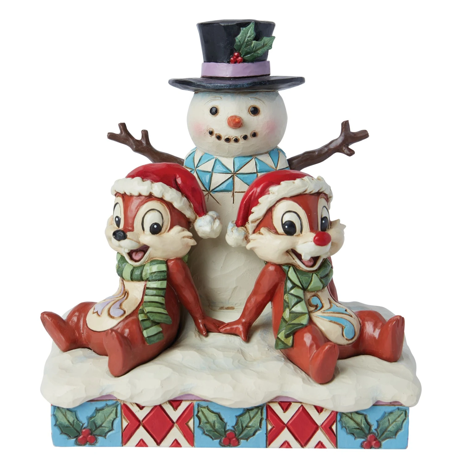 Enesco Gift Chip And Dale With Snowman(Chip And Dale With Snowman) 1 Enesco Gift Chip And Dale With Snowman(Chip And Dale With Snowman)
