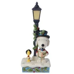 Enesco Gift Snoopy & Woodstock Lamp Post(Snoopy Woodstock Lamp Post)