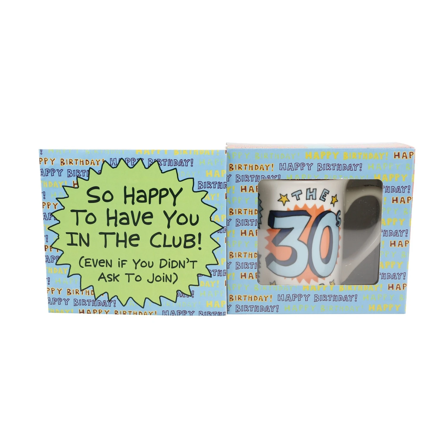Enesco Gift 30th Birthday Club Mug Gift(30th Birthday Cllub Mug Gift) 1 Enesco Gift 30th Birthday Club Mug Gift(30th Birthday Cllub Mug Gift)