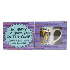 Enesco Gift 40th Birthday Club Mug Gift(40th Birthday Cllub Mug Gift)