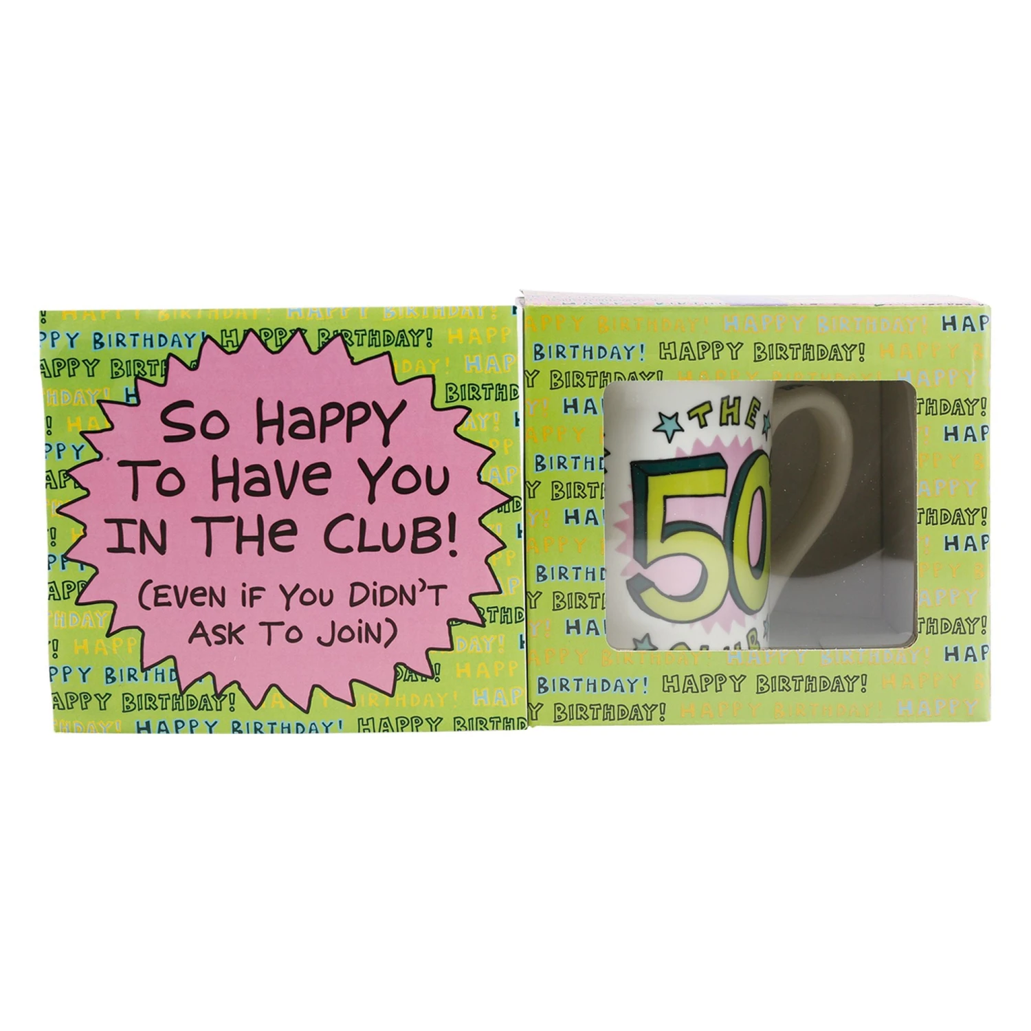 Enesco Gift 50th Birthday Club Mug Gift(50th Birthday Cllub Mug Gift) 1 Enesco Gift 50th Birthday Club Mug Gift(50th Birthday Cllub Mug Gift)