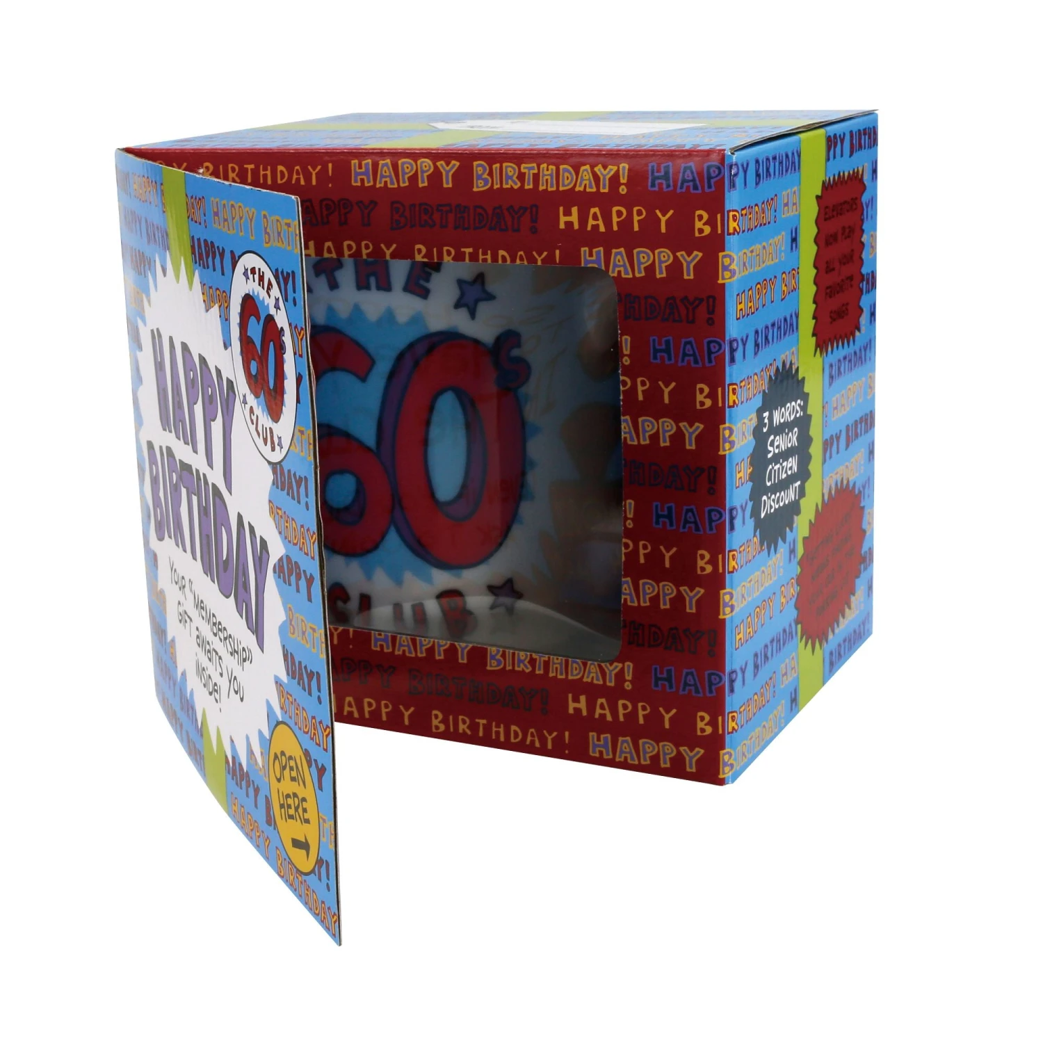 Enesco Gift 60th Birthday Club Mug Gift(60th Birthday Cllub Mug Gift) 2 Enesco Gift 60th Birthday Club Mug Gift(60th Birthday Cllub Mug Gift) - Image 2