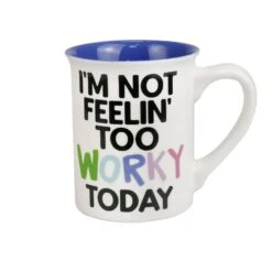 Enesco Gift Not Feelin' Worky Mug(Not Feelin Worky Mug)
