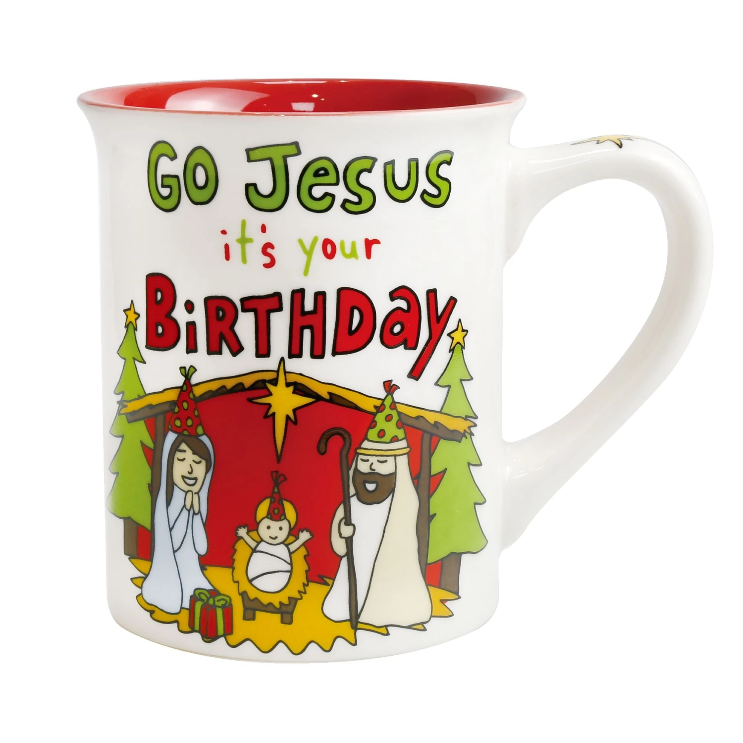 Enesco Gift Jesus Birthday Christmas Mug(Jesus Birthday Christmas Mug) 1 Enesco Gift Jesus Birthday Christmas Mug(Jesus Birthday Christmas Mug)