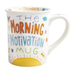 Enesco Gift Morning Motivation Mug(Morning Motivation Mug)