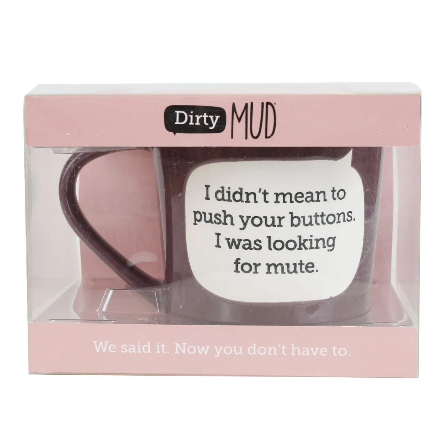 Enesco Gift Dirty Mud Mute Button Mug(Dirty Mud Mute Button Mug) 3 Enesco Gift Dirty Mud Mute Button Mug(Dirty Mud Mute Button Mug) - Image 3