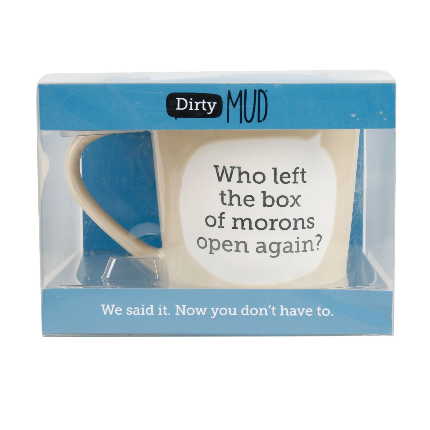 Enesco Gift Dirty Mud Box Of Morons Mug(Dirty Mud Box Of Morons Mug) 3 Enesco Gift Dirty Mud Box Of Morons Mug(Dirty Mud Box Of Morons Mug) - Image 3
