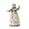 Enesco Gift Wdlnd Snowman With Pine Fig(Wdlnd Snowman With Pine Fig)