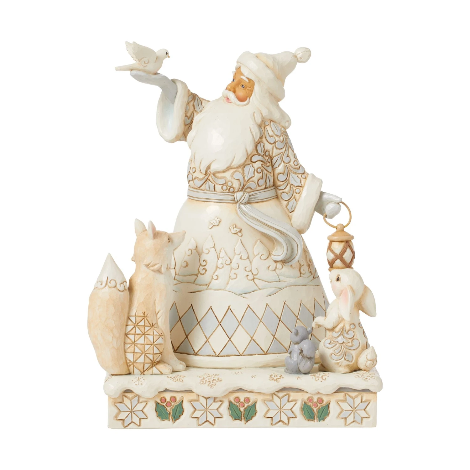 Enesco Gift Woodlnd Santa Holding Dove Fig(Woodlnd Santa Holding Dove Fig) 1 Enesco Gift Woodlnd Santa Holding Dove Fig(Woodlnd Santa Holding Dove Fig)