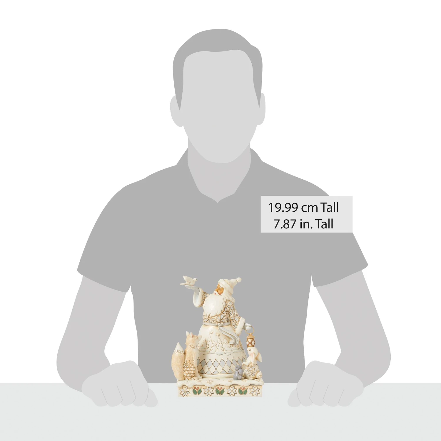 Enesco Gift Woodlnd Santa Holding Dove Fig(Woodlnd Santa Holding Dove Fig) 5 Enesco Gift Woodlnd Santa Holding Dove Fig(Woodlnd Santa Holding Dove Fig) - Image 5