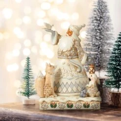 Enesco Gift Woodlnd Santa Holding Dove Fig(Woodlnd Santa Holding Dove Fig) 13 Enesco Gift Woodlnd Santa Holding Dove Fig(Woodlnd Santa Holding Dove Fig) -Enesco Gift 6015153 40