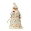 Enesco Gift Wdlnd Carved Santa Pipe Fig(Wdlnd Carved Santa Pipe Fig)