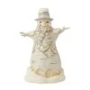 Enesco Gift Wdlnd Carved Snowman Hat Fig(Wdlnd Carved Snowman Hat Fig)