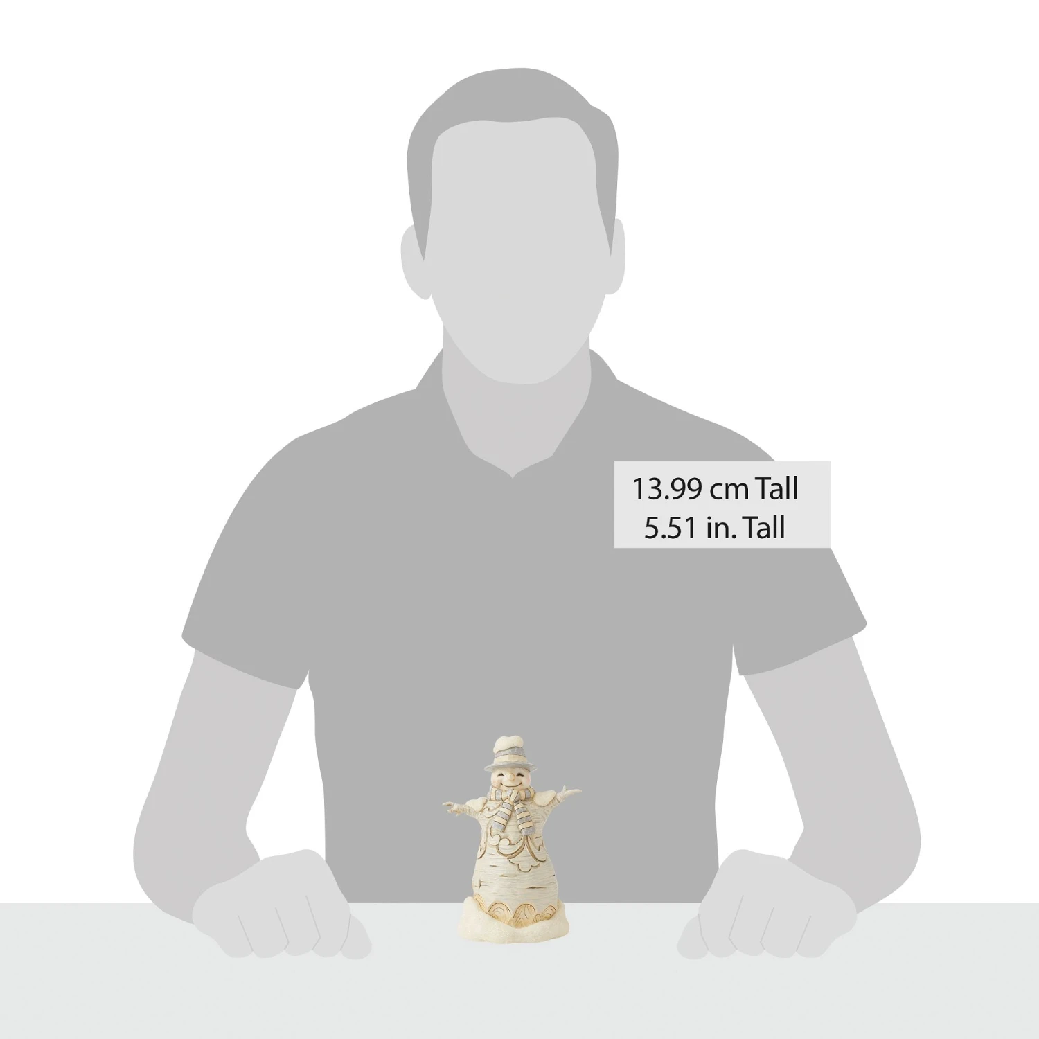 Enesco Gift Wdlnd Carved Snowman Hat Fig(Wdlnd Carved Snowman Hat Fig) 4 Enesco Gift Wdlnd Carved Snowman Hat Fig(Wdlnd Carved Snowman Hat Fig) - Image 4