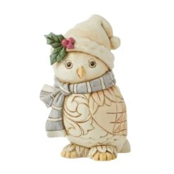 Enesco Gift Wdlnd Owl With Scarf Fig(Wdlnd Owl With Scarf Fig)