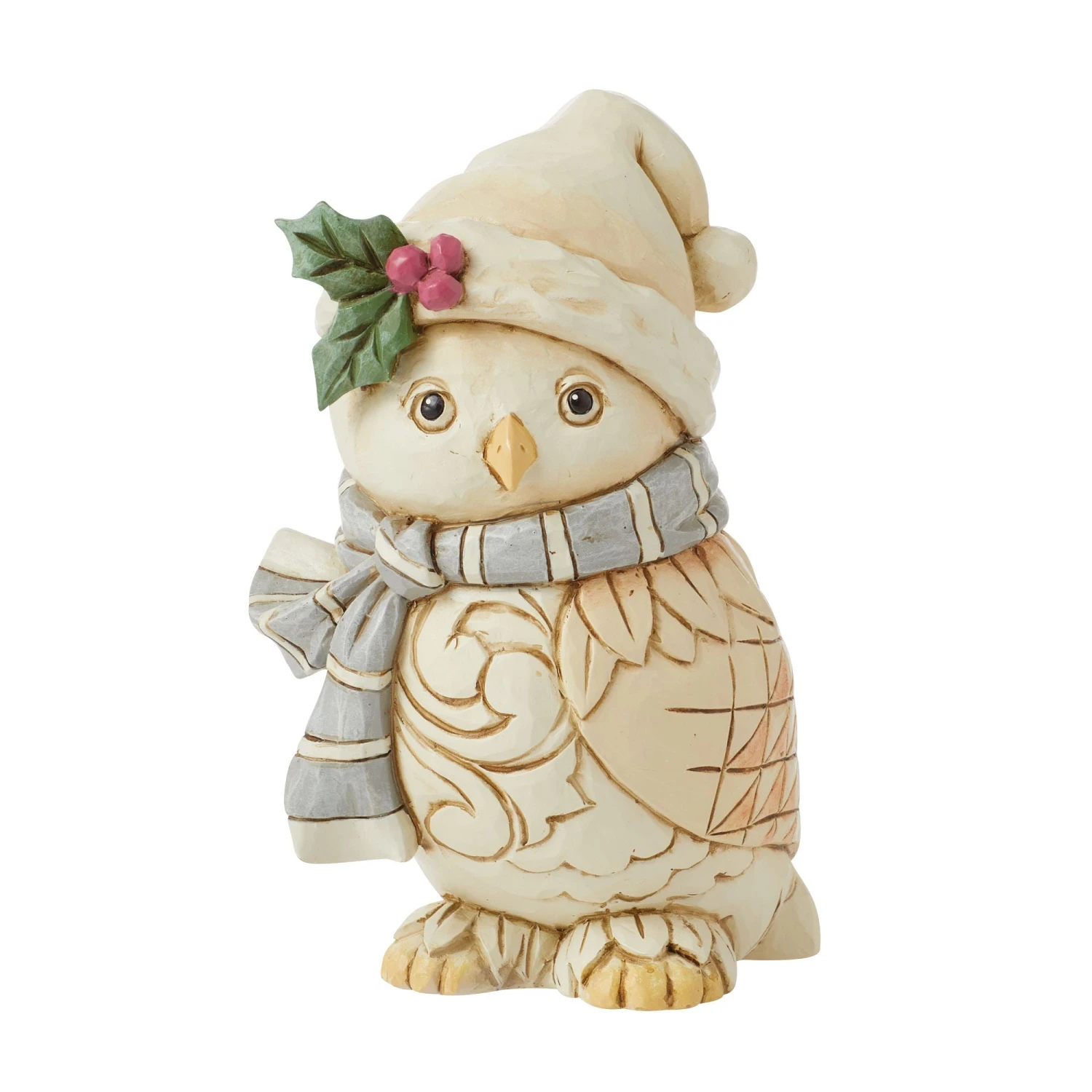 Enesco Gift Wdlnd Owl With Scarf Fig(Wdlnd Owl With Scarf Fig) 1 Enesco Gift Wdlnd Owl With Scarf Fig(Wdlnd Owl With Scarf Fig)