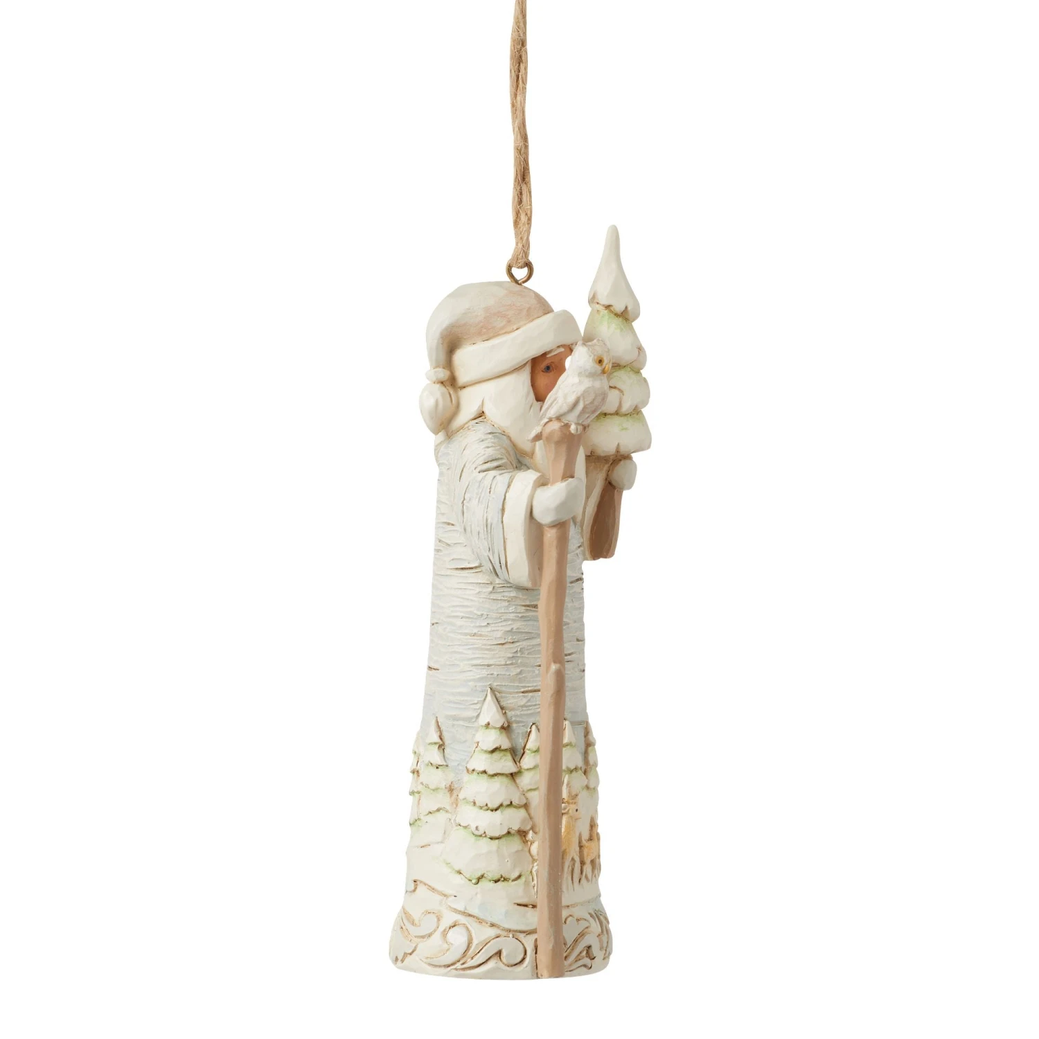 Enesco Gift Wdlnd Birch Bark Santa Orn(Wdlnd Birch Bark Santa Orn) 5 Enesco Gift Wdlnd Birch Bark Santa Orn(Wdlnd Birch Bark Santa Orn) - Image 5