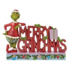 Enesco Gift Grinch "Merry Grinchmas" Word(Grinch Merry Grinchmas Word)