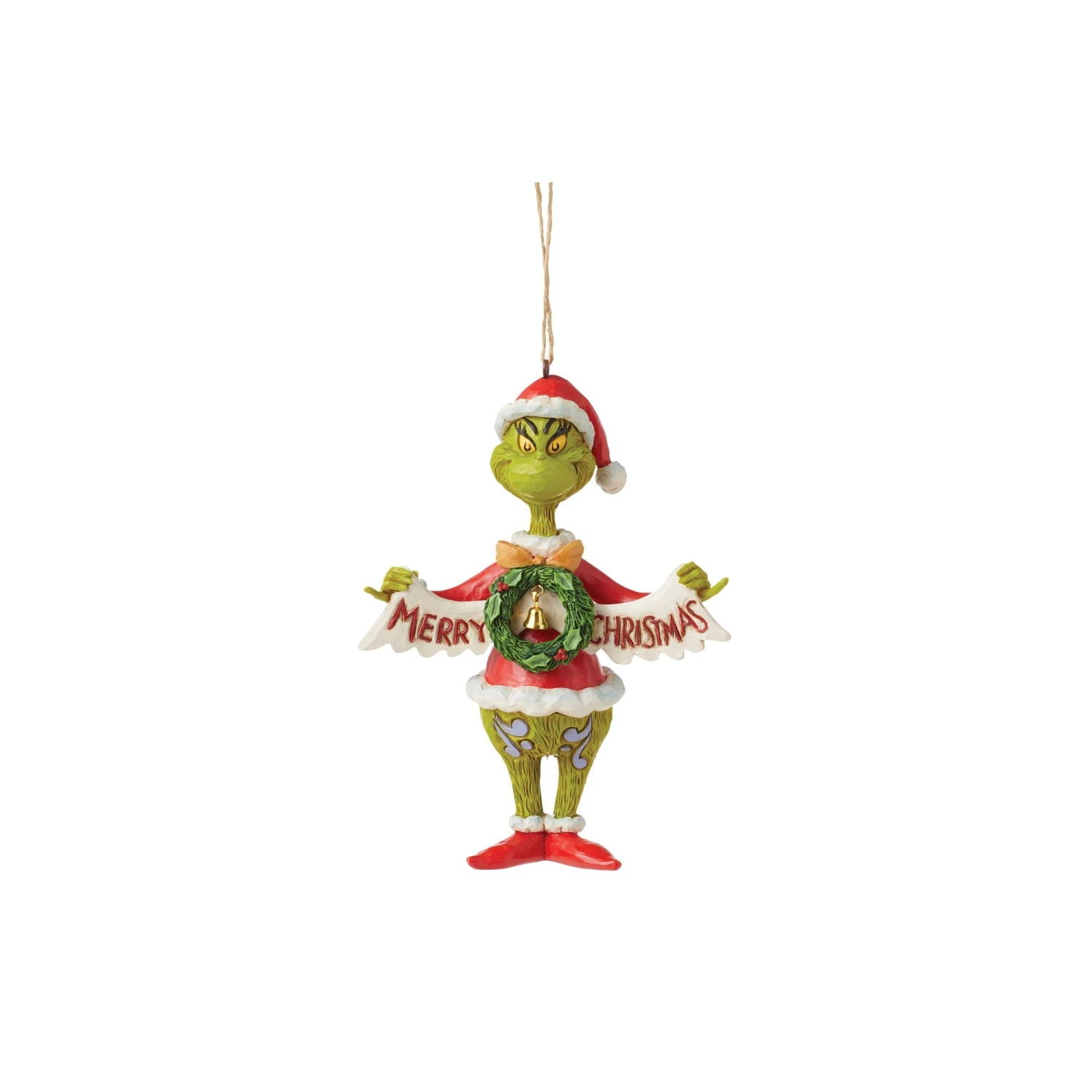 Enesco Gift Grinch Holding Banner(Grinch Holding Banner) 1 Enesco Gift Grinch Holding Banner(Grinch Holding Banner)