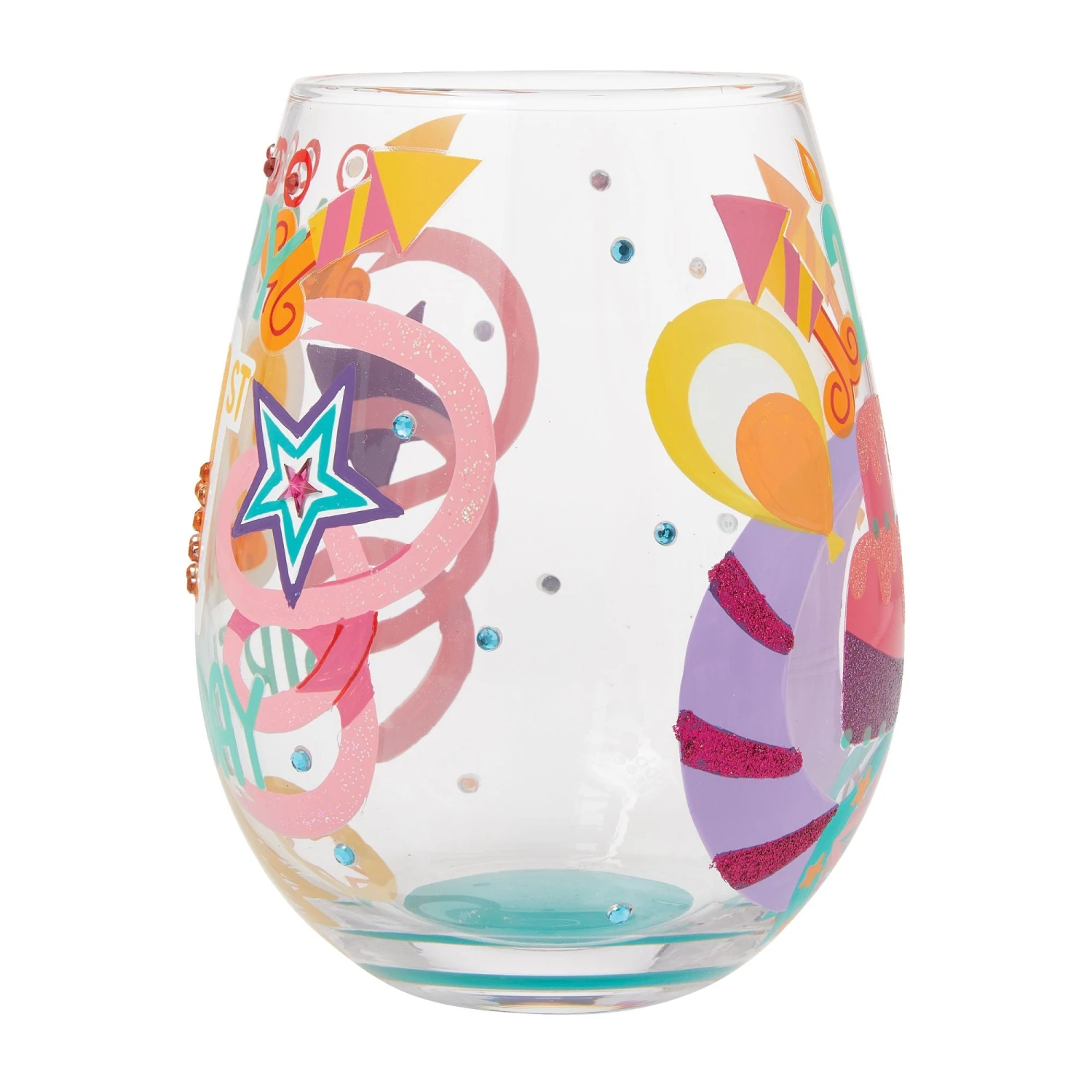 Enesco Gift Happy 21st Stemless Wine Glass(Happy 21st Stemless Wine Glass) 3 Enesco Gift Happy 21st Stemless Wine Glass(Happy 21st Stemless Wine Glass) - Image 3