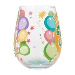 Enesco Gift Happy 30th Stemless Wine Glass(Happy 30th Stemless Wine Glass) 12 Enesco Gift Happy 30th Stemless Wine Glass(Happy 30th Stemless Wine Glass) -Enesco Gift 6015280 4