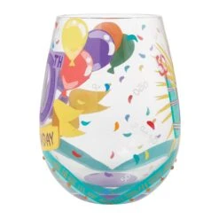 Enesco Gift Happy 50th Stemless Wine Glass(Happy 50th Stemless Wine Glass) -Enesco Gift 6015282 2
