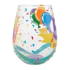 Enesco Gift Happy 50th Stemless Wine Glass(Happy 50th Stemless Wine Glass) -Enesco Gift 6015282 4