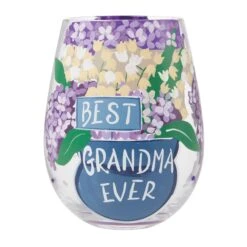 Enesco Gift Best Grandma Stemless Wine(Best Grandma Stemless Wine)