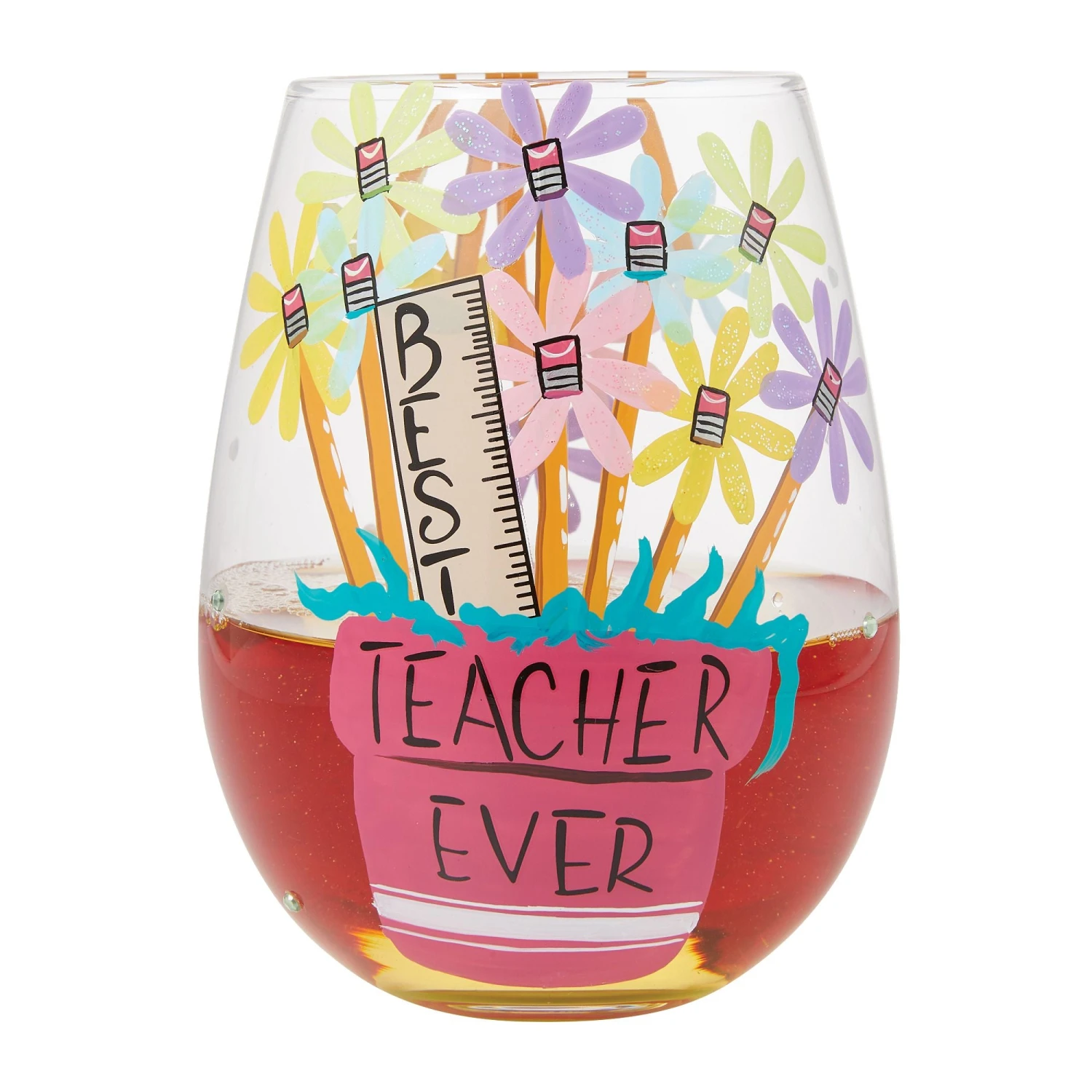 Enesco Gift Best Teacher Stemless Wine(Best Teacher Stemless Wine) 2 Enesco Gift Best Teacher Stemless Wine(Best Teacher Stemless Wine) - Image 2