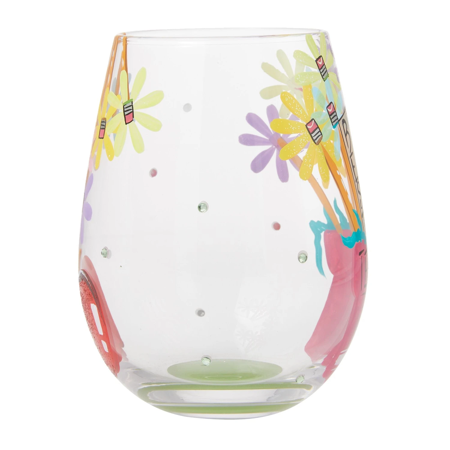 Enesco Gift Best Teacher Stemless Wine(Best Teacher Stemless Wine) 6 Enesco Gift Best Teacher Stemless Wine(Best Teacher Stemless Wine) - Image 6