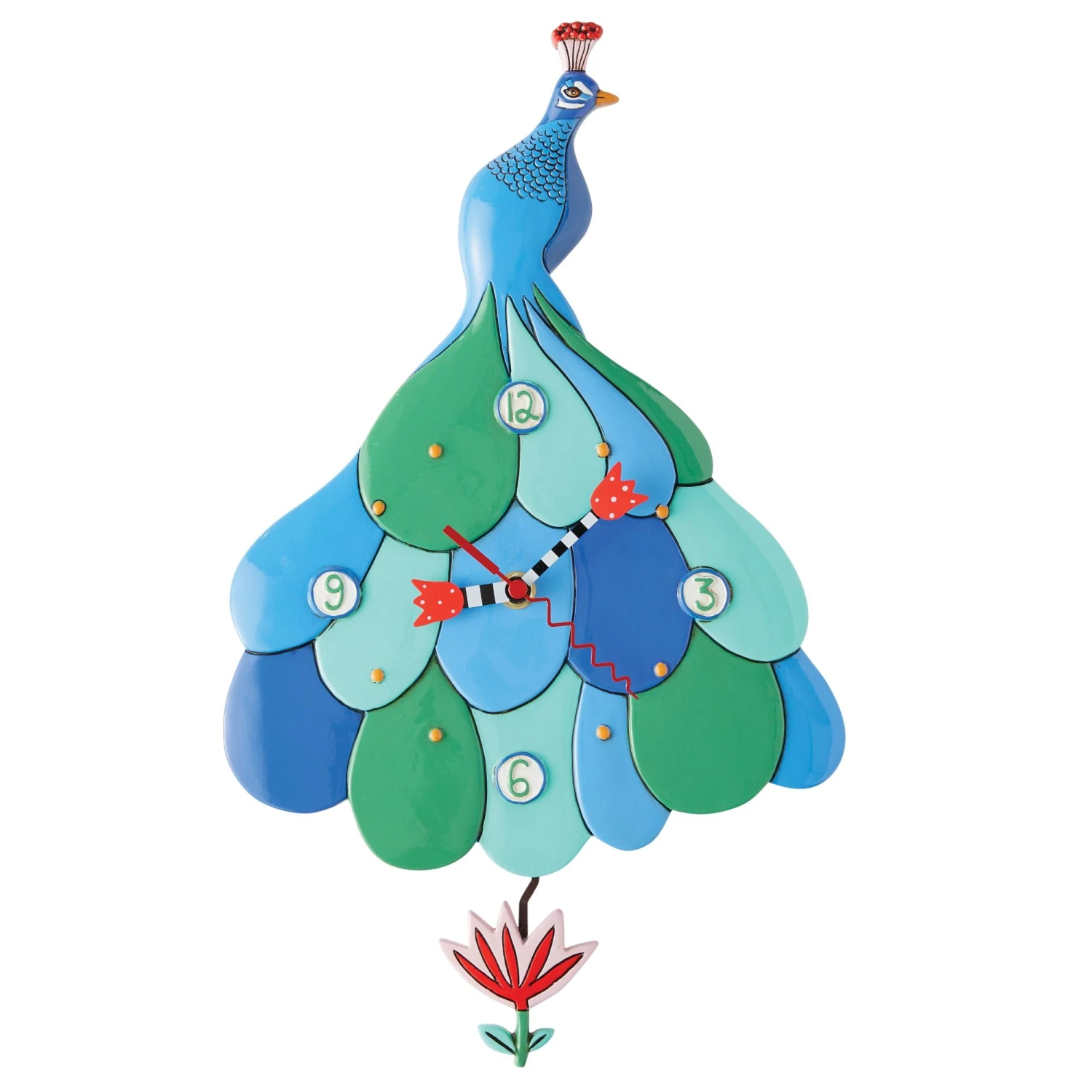 Enesco Gift Priscilla Peacock Clock(Priscilla Peacock Clock) 1 Enesco Gift Priscilla Peacock Clock(Priscilla Peacock Clock)