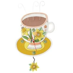 Enesco Gift Cuppa Joy Clock(Cuppa Joy Clock)