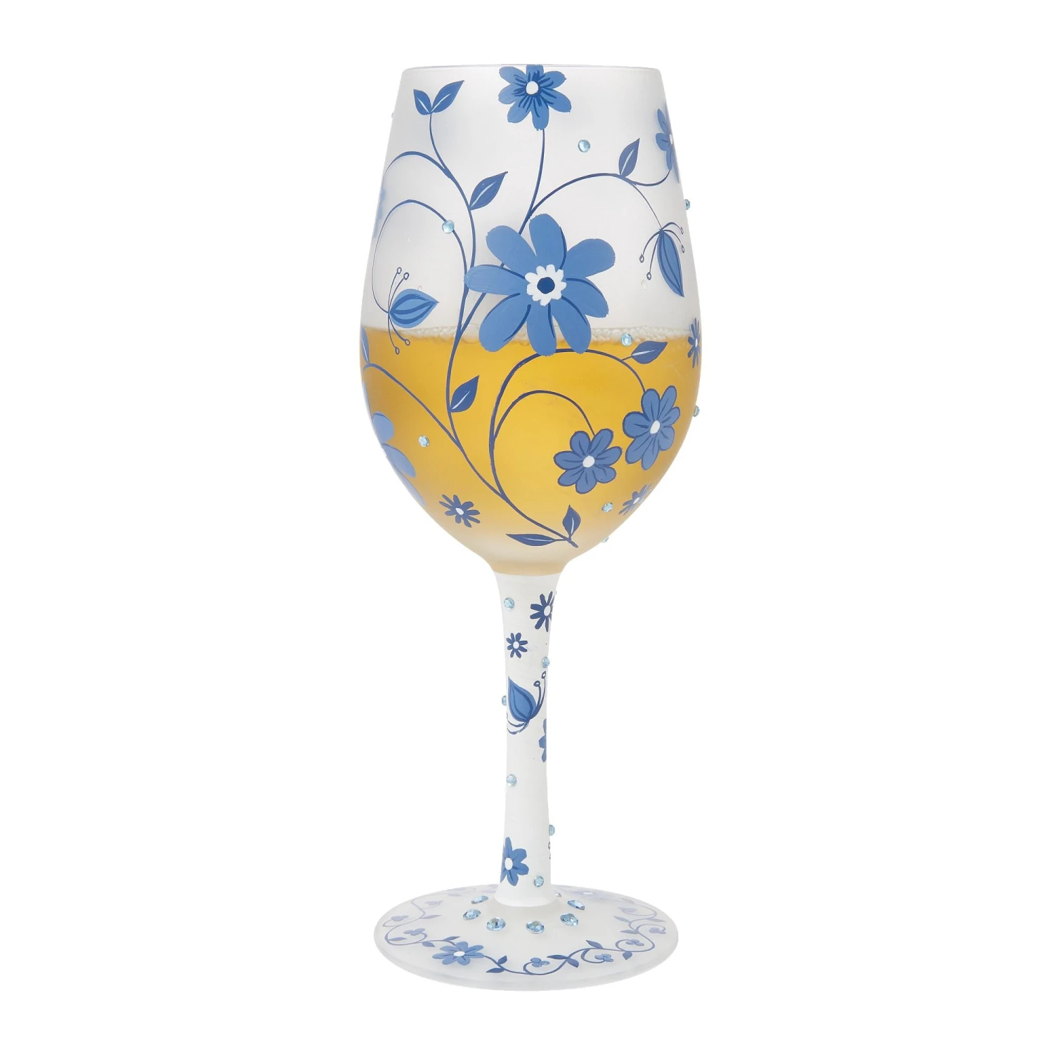 Enesco Gift Chinoiserie Charm Wine Glass(Chinoiserie Charm Wine Glass) 2 Enesco Gift Chinoiserie Charm Wine Glass(Chinoiserie Charm Wine Glass) - Image 2