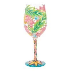 Enesco Gift Fashion Florals Wine Glass(Fashion Florals Wine Glass) 16 Enesco Gift Fashion Florals Wine Glass(Fashion Florals Wine Glass) -Enesco Gift 6015414 5