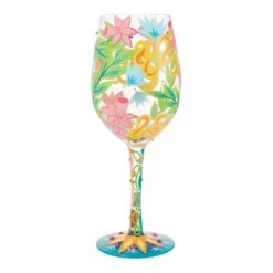 Enesco Gift Fashion Florals Wine Glass(Fashion Florals Wine Glass) 17 Enesco Gift Fashion Florals Wine Glass(Fashion Florals Wine Glass) -Enesco Gift 6015414 6